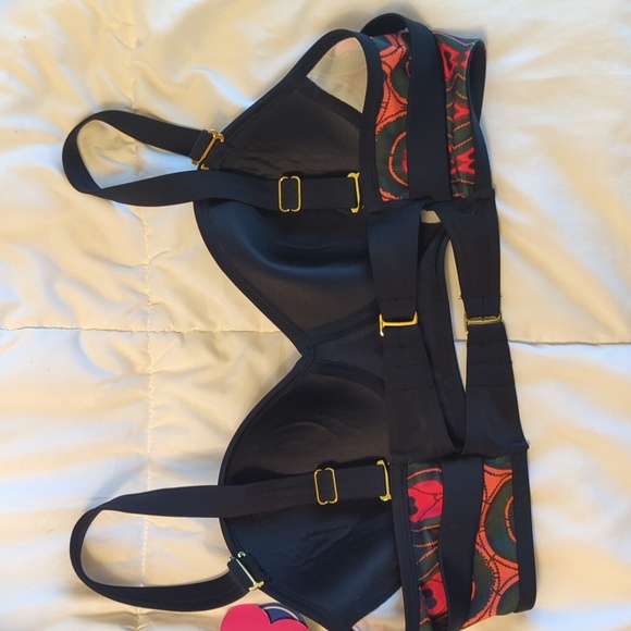 Gabi Fresh bikini top size 16 D/DD gorgeous print - Picture 4 of 5